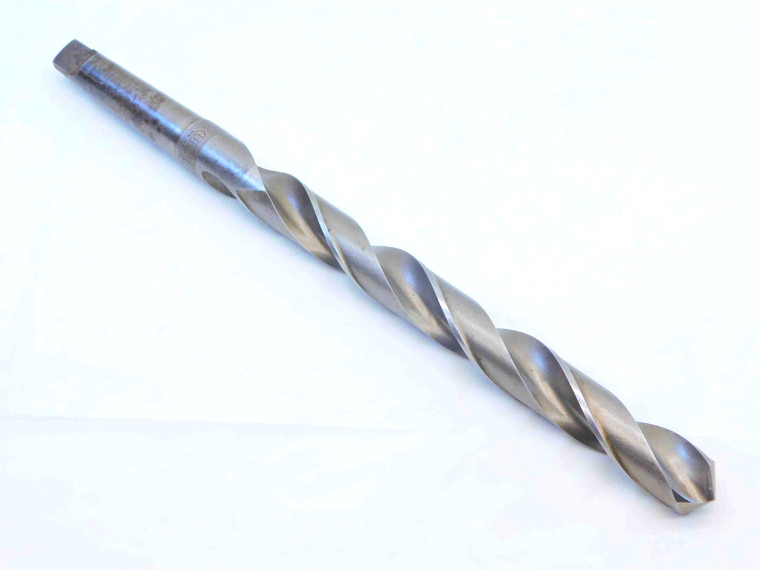 UTD 1" HSS TWIST DRILL BIT MORSE TAPER #3 SHANK 9 7/8 LOC 15 3/8 OAL 1.0 MT3 - JG4824CH5