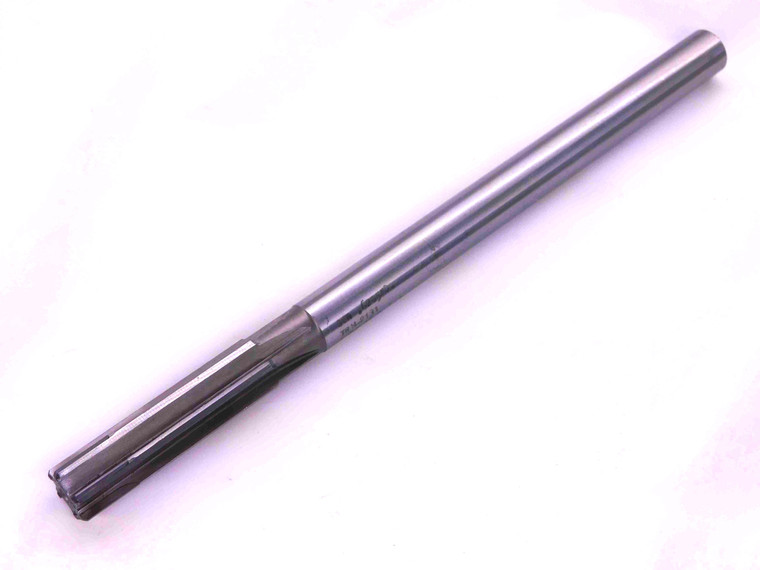 0.6205 OD HSS CARBIDE TIPPED REAMER 6 FL .6205 5/8 .6250 -.0045 UNDERSIZE - JJ2159BA6