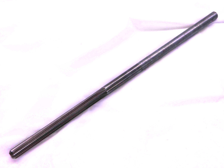 3/8 OD HSS CHUCKING REAMER 6 FL .375 .3750 ONSIZE EXTENDED REACH EXTRA LENGTH - JJ2179LVR