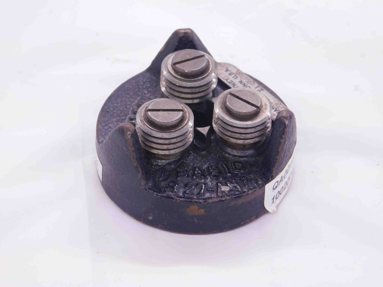 PRATT & WHITNEY TRI-ROLL THREAD ROLLS 1/8 - 27 ANPT / NPT BASIC .125 USA MADE - JJ2189LVR