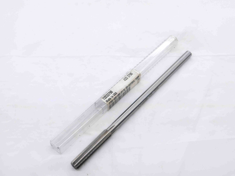 NEW YANKEE 0.379 OD HSS REAMER 6 FL .379 .3790 3/8 .3750 +.0040 OVERSIZE USA - NS6793BA6