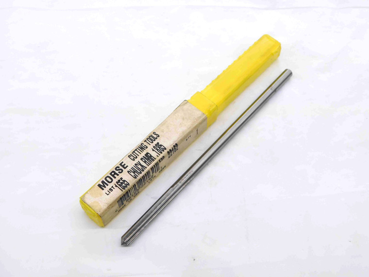 NEW MORSE 0.1885 OD HSS CHUCKING REAMER 6 FL .1885 3/16 .1875 +.0010 OVERSIZE - NS6794BA6