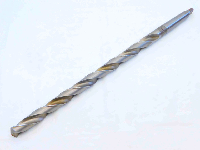 BUTTERFIELD 23/32 O.D. HSS TWIST DRILL BIT MORSE TAPER #2 SHANK .7187 MT2 USA