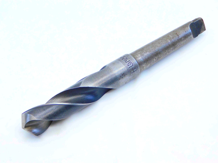 LSI 13/16 O.D. HSS TWIST DRILL BIT MORSE TAPER #2 SHANK 2 5/8 LOC .8125 MT2 - JG4881CH5