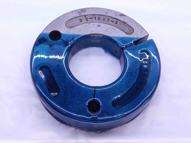2 1/8 12 NS 3 THREAD RING GAGE 2.125 2.1250 GO ONLY P.D. = 2.0709 UN 3A - DW41647CH5