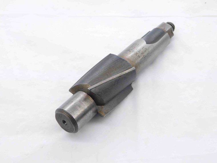 LSI .65 INTERCHANGEABLE PILOT 1" O.D. HSS COUNTERBORE STUB TAPER #2 SHANK 4 FL - NS6802CH5
