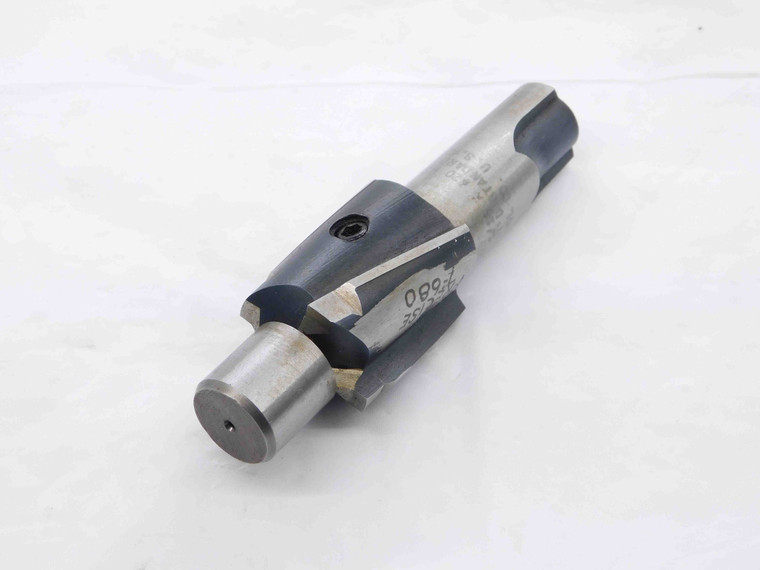 5/8 INTERCHANGEABLE PILOT 1 1/16 O.D. HSS COUNTERBORE STUB TAPER #2 SHANK 4 FL - NS6803CH5