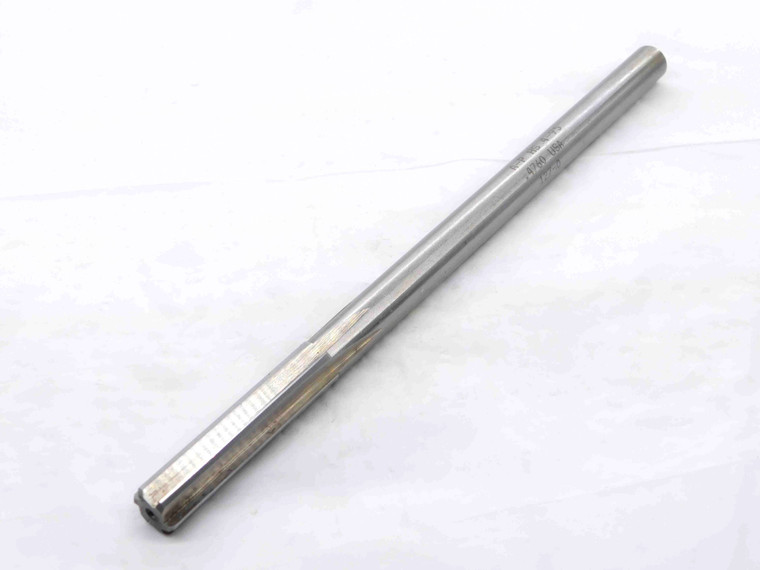 0.476 OD HSS CHUCKING REAMER 6 FL .476 .4760 15/32 .4688 +.0072 OVERSIZE 12 mm - NS6867CH5