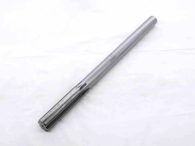 R.R.T. 5/8 OD HSS CARBIDE TIPPED CHUCKING REAMER 6 FL .625 .6250 ONSIZE 16 mm - NS6872CT5