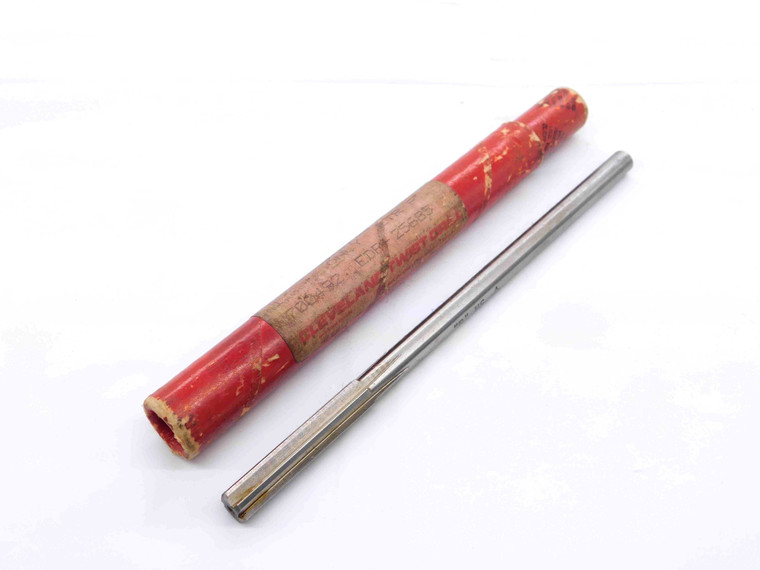 CLEVELAND 0.323 OD HSS REAMER 6 FL .323 .3230 .3125 +.0105 OVERSIZE LETTER P - NS6897CH5