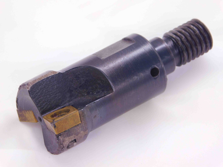 TRICUT 25mm DIA. INDEXABLE END MILL DECB 100 TH12-2 M12 X 1.75 THD SHANK 2FL 25 - JJ2287BG5