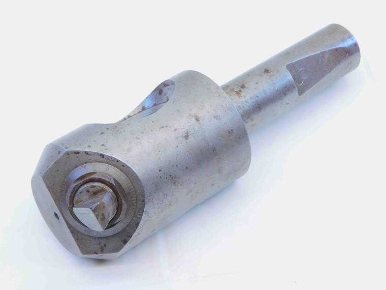 ADJUSTABLE BORING BAR 1 1/2 SHANK ABOUT 3.5" MIN BORE 9 3/4 OAL 1.5 DEVLIEG - JG4921BC6