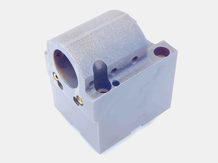 VK 008 IN 2" I.D. LATHE TOOL HOLDER BLOCK 80mm X 90mm BOLT HOLE DISTANCE 2.0 - JG4939AT6