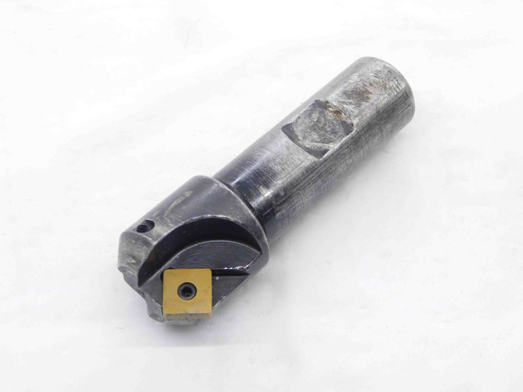 1" DIA. 90 DEG INDEXABLE CHAMFER MILL 3/4 SHANK 2 FLUTE HOLDS SN-32 INSERTS 1.0 - NS6950BC5