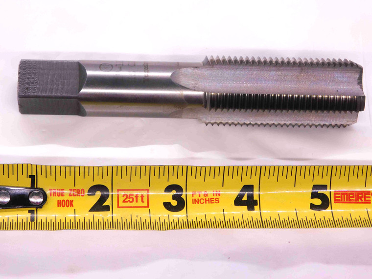 1" 12 GH-4 HSS BOTTOMING TAP 4 STRAIGHT FLUTE 1.0 GH 4 GH4 1-12 NF UNF - JJ2389CR5