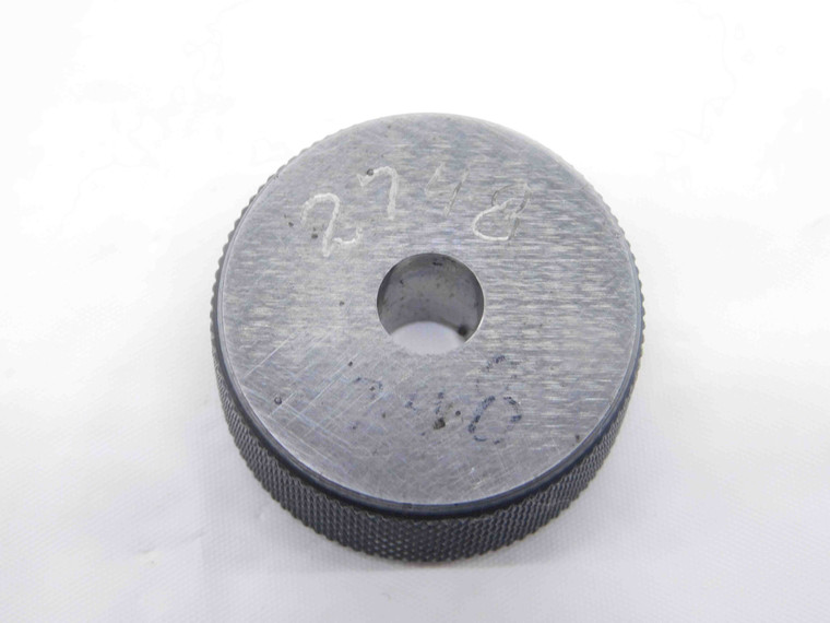 .2748 MASTER PLAIN BORE RING GAGE .2813 -.0065 UNDERSIZE 9/32 7 mm INSPECTION - NS7023BG6