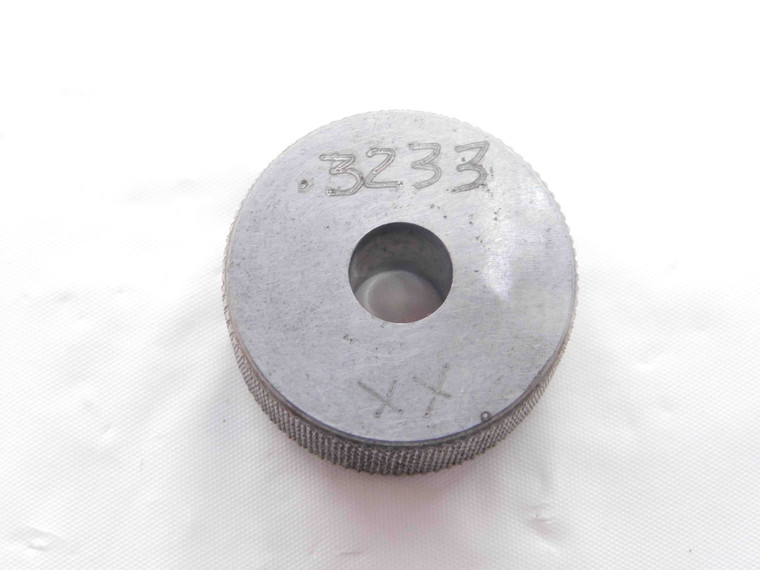 .3233 CLASS XX MASTER PLAIN BORE RING GAGE .3125 +.0108 OVERSIZE 5/16 8.212 mm - NS7046BG6