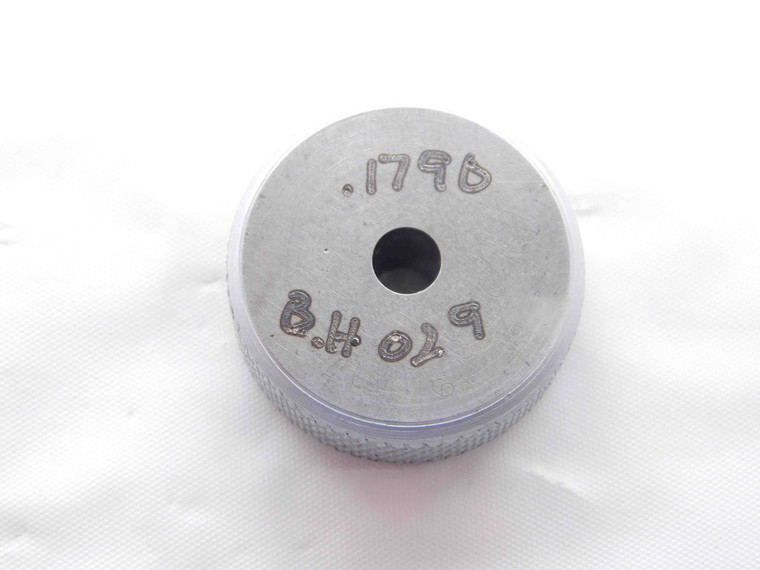 .1790 CL XX MASTER PLAIN BORE RING GAGE .1875 -.0085 3/16 4.547 mm .179 CHECK - NS7058BG6