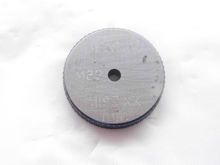 .1195 CLASS XX MASTER PLAIN BORE RING GAGE .1250 -.0055 UNDERSIZE 1/8 3 mm CHECK - NS7064BG6