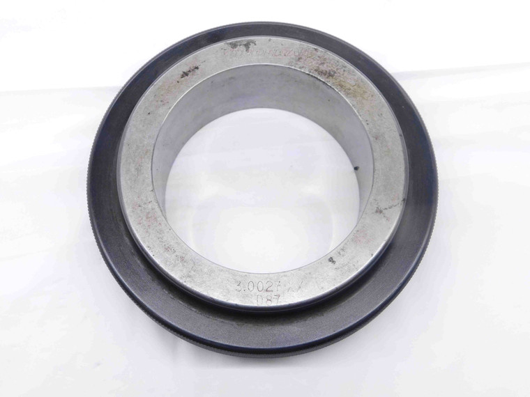 3.0027 CLASS XX MASTER PLAIN BORE RING GAGE 3.0000 +.0027 OVERSIZE 3.0 76.269 mm - NS7090BG6