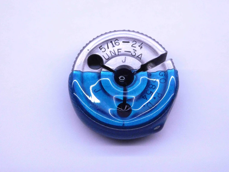 5/16 24 UNJF 3A THREAD RING GAGE .3125 GO ONLY P.D. = .2854 INSPECTION CHECK - DW41781BG6