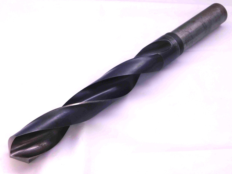 NATIONAL DETROIT 1 1/8 O.D. HSS TWIST DRILL BIT 1" SHANK 7 3/4 LOC 1.125 USA - JJ2705CH5