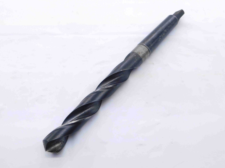 DORMER 17.75mm HSS TWIST DRILL BIT MORSE TAPER #2 SHANK 4 1/4 LOC 9" OAL MT2 - NS7198AT5