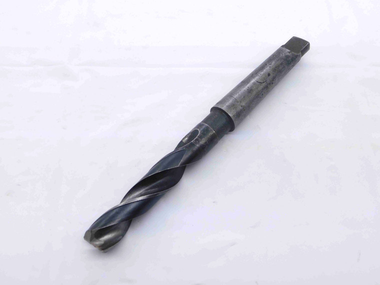 PTD 39/64 O.D. HSS TWIST DRILL BIT MORSE TAPER #2 SHANK 2 3/4 LOC .6093 MT2 - NS7203AT5