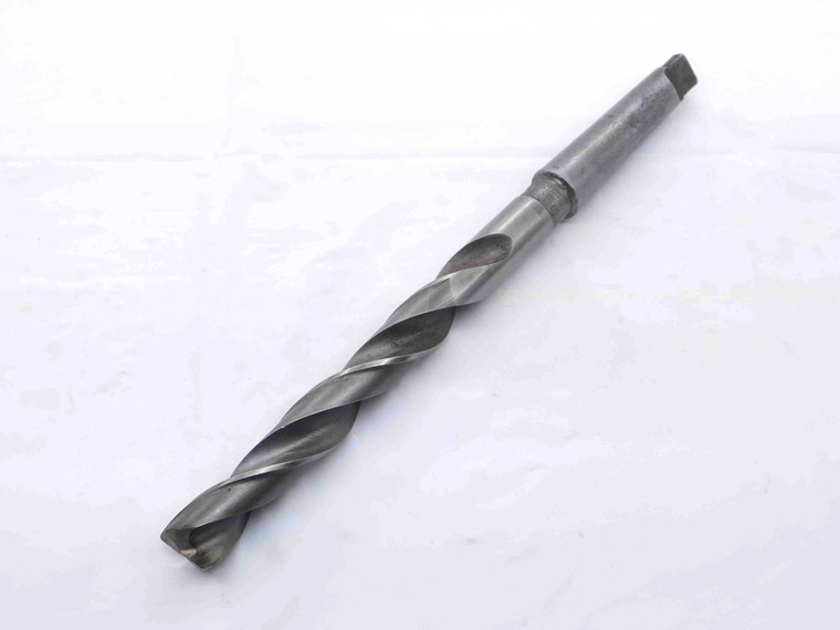 CLEVELAND 5/8 O.D. HSS TWIST DRILL BIT MORSE TAPER #2 SHANK 4" LOC .625 MT2 - NS7209AT5