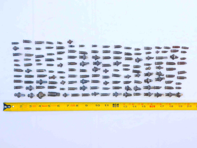 152pc LOT OF DEVLIEG MICROBORE ADJUSTABLE BORING CARTRIDGES 2 AND 3 FRAME SIZES - JG5145BC6