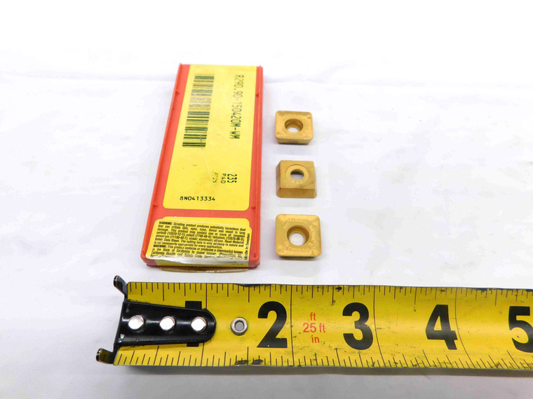 3pcs NEW SANDVIK R290.90-150420M-WM 235 TiN CARBIDE MILLING INSERTS INDEXABLE - NS7258RDT