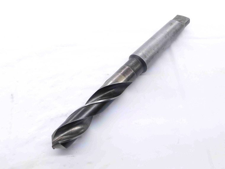 PTD 25/32 O.D. HSS TWIST DRILL BIT MORSE TAPER #3 SHANK 3 1/4 LOC .7812 MT3 - NS7277AT5