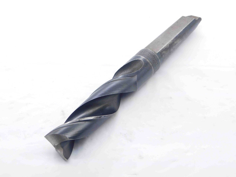 CLEVELAND 1 3/64 OD HSS TWIST DRILL BIT MODIFIED MORSE TAPER #3 SHANK 1.0468 MT3 - NS7283AT5