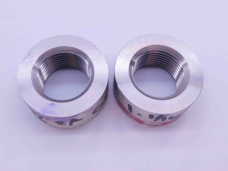 SHOP MADE 1 1/16 12 UN 2A THREAD RING GAGE 1.0625 GO AND NO INSPECTION - DW41955BG6