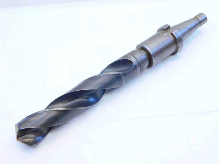 NATIONAL 1 13/16 O.D. HSS TWIST DRILL BIT 8" LOC W/ NMTB40 TOOL HOLDER 1.8125
