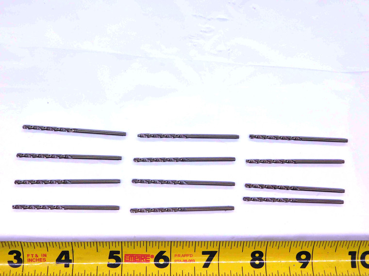 12PCS PRECISION 2.4mm BRONZE HSSE JOBBER LENGTH TWIST DRILL BIT 016424 2.40 - JJ2801BB6
