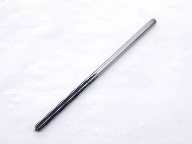0.1358 O.D. HSS REAMER 6 FLUTE .1358 1/8 .1250 +.0108 OVERSIZE STRAIGHT SHANK - NS7405CU4