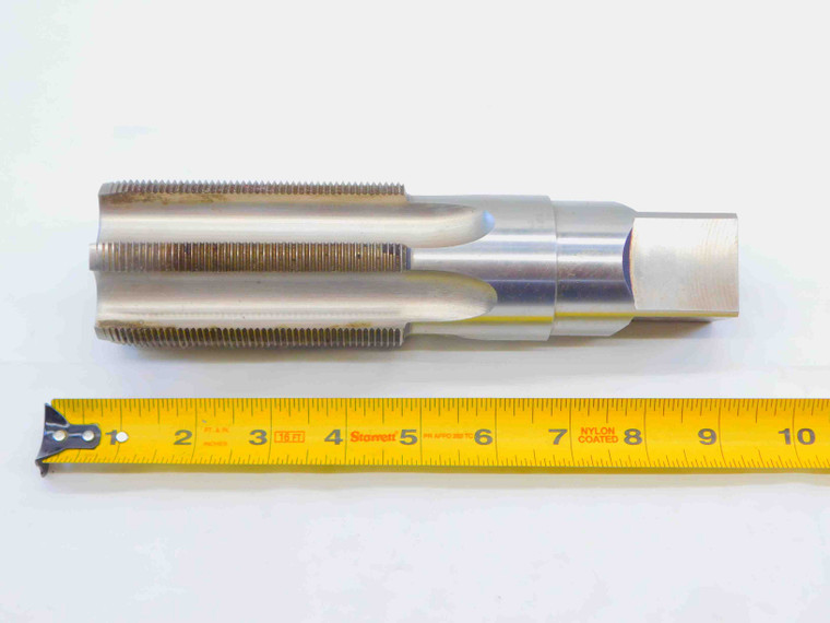 REGAL 2 3/8 12 HSS PLUG TAP 6 STRAIGHT FLUTE 2.375 NS G331 10P THREADING TOOL - JG5223LVR