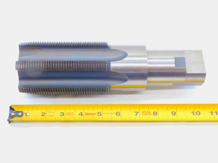 3" 8 HSS LEFT HAND PIPE TAP 6 STRAIGHT FLUTE 3.0 MACHINIST THREADING TOOL LH - JG5225LVR