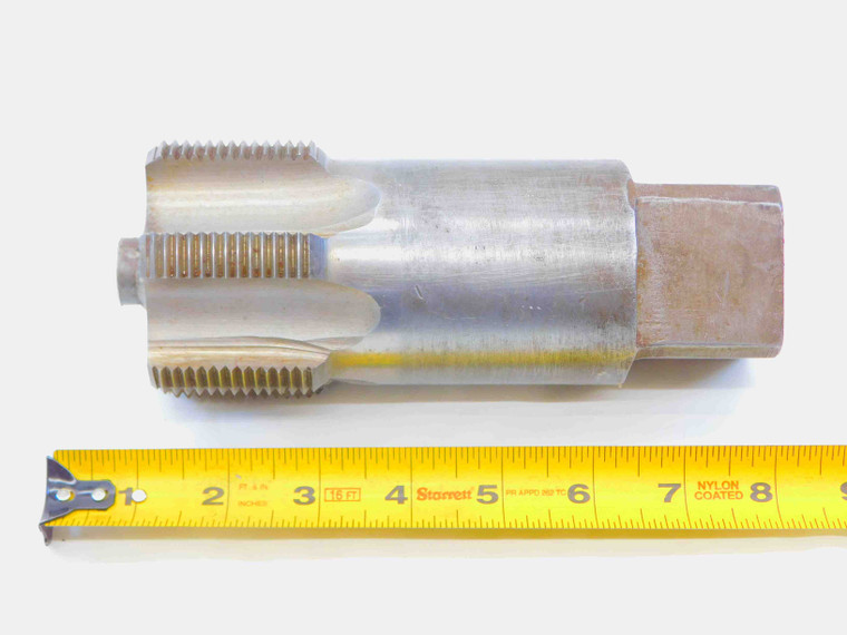 3" 8 HSS PIPE TAP 6 STRAIGHT FLUTE 3.0 MODIFIED 3/4 CENTER POINT THREAD TOOL - JG5230LVR