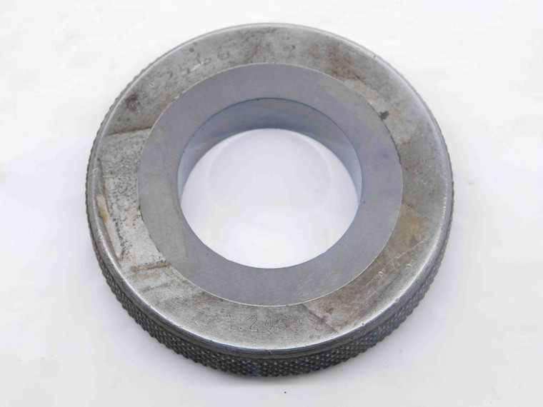 1.2450 CL X CARBIDE MASTER PLAIN BORE RING GAGE 1.2500 -.0050 1 1/4 31.623 1.245 - NS7440AS6