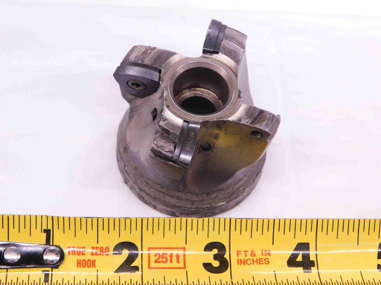 SECO ? 2" O.D. COOLANT THRU FACE MILL 3/4 PILOT 5/16 KEY HOLDS 4 INSERTS 2.0 - JJ2918BL6
