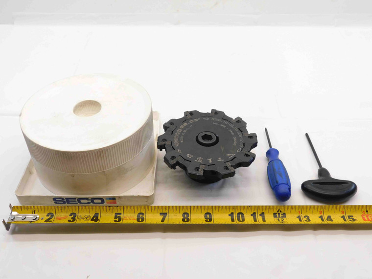 SECO 5" O.D. .39 - .47" WIDTH INDEXABLE SLOT CUTTER R335.18-05.00-039-12-10 - NS7520BJ6