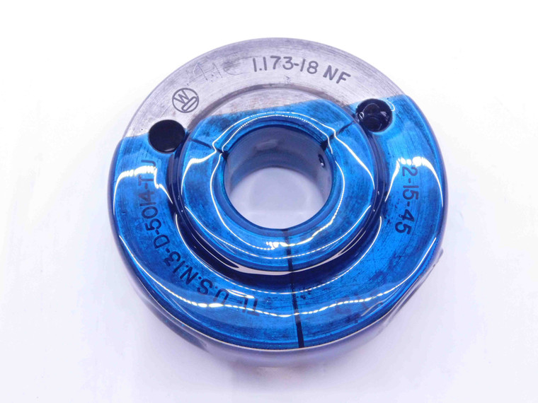 1.173 18 NF N06 LOCKNUT THREAD RING GAGE UNF N 06 1.173"-18 GO ONLY INSPECTION - DW42325LVR