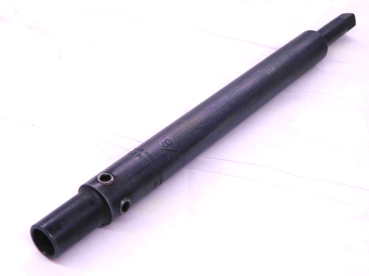 THE WALTON CO. 3/8" HAND TAP EXTENSION 8" OAL TAPPING ADAPTER USA MADE .375 HT - JJ3109CH5