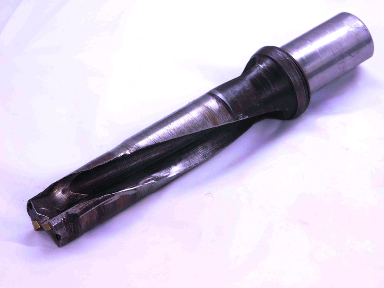 SANDVIK 24mm O.D. COOLANT INDEXABLE INSERT DRILL R416.2-0240L25-4 1" SHANK 2 FL - JJ3117CH5