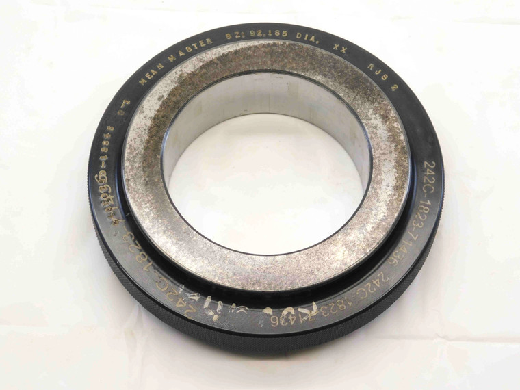 92.185 CLASS XX MASTER PLAIN BORE RING GAGE 92.000 +.185 OVERSIZE 92 mm 3.6293 - NS7560BF6