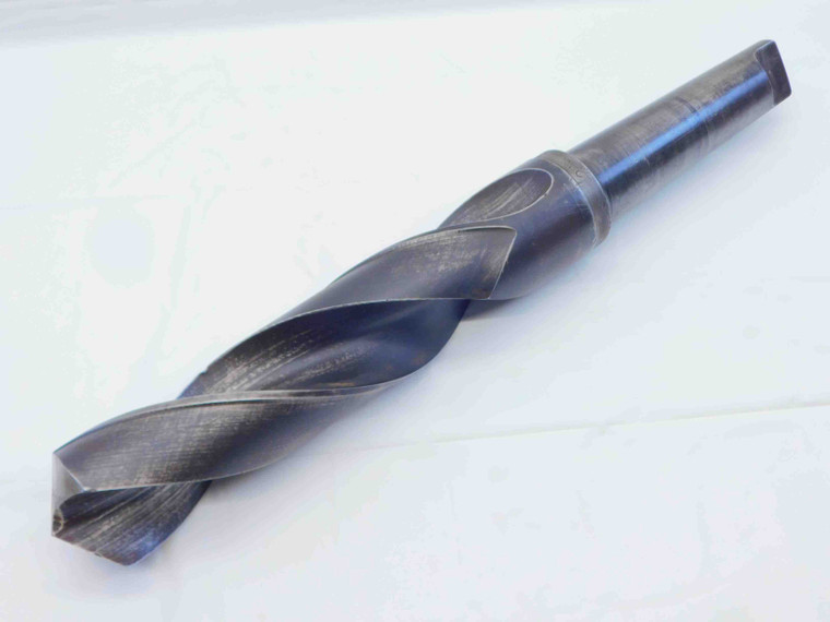 2 1/4 O.D. HSS TWIST DRILL BIT MORSE TAPER #5 SHANK 9 3/8 LOC 18" OAL 2.25 MT5