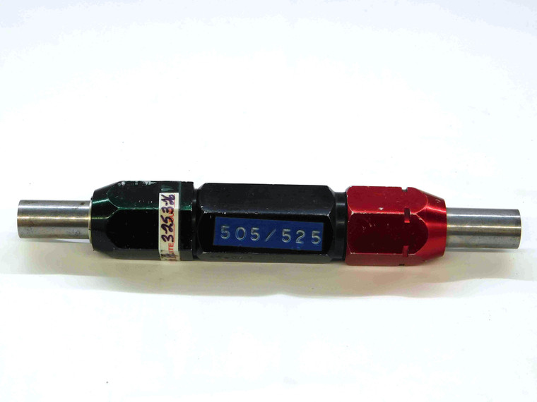 .5050 & .5250 CL X PIN PLUG GAGE GO NO GO .5000 +.0050 1/2 13 mm .505 .525 CHECK - TD0040BT6