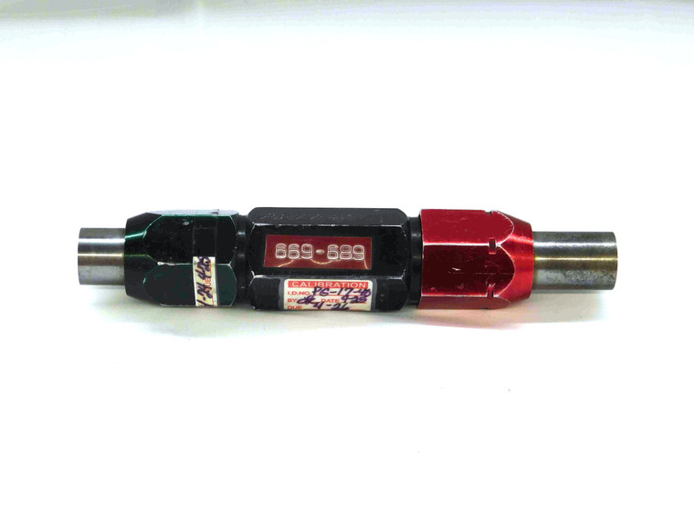.6690 & .6890 CL X PIN PLUG GAGE GO NO GO .6875 +.0015 11/16 17 mm .669 .689 - TD0065BT6